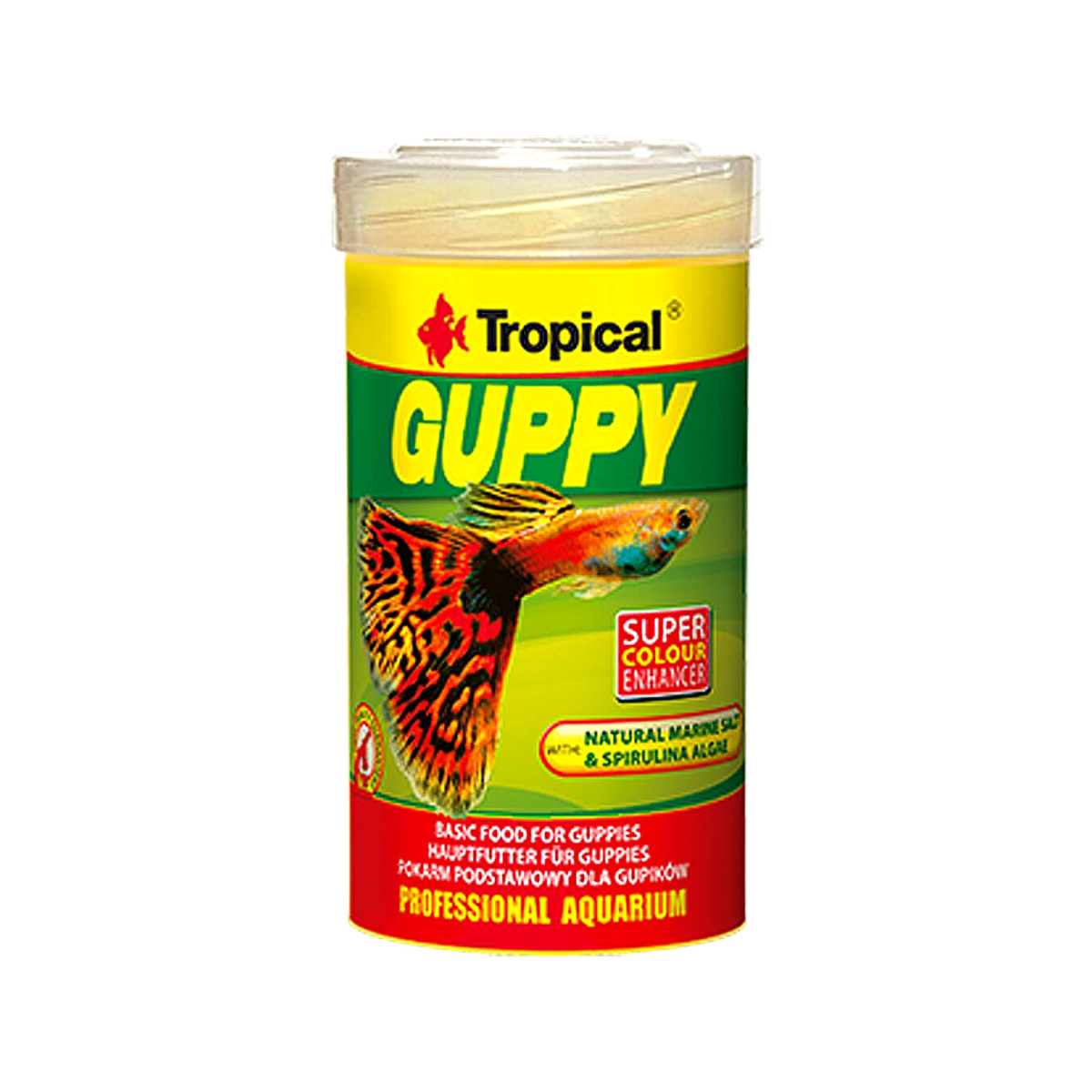 Alimento Para Peces Guppy Tropical De 100ml