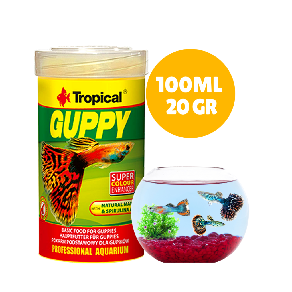 Mangime Per Pesci Guppy - Guppy Super Special 80g, Granulato Extra Fine, Per Avannotti E Specie Nane - 6
