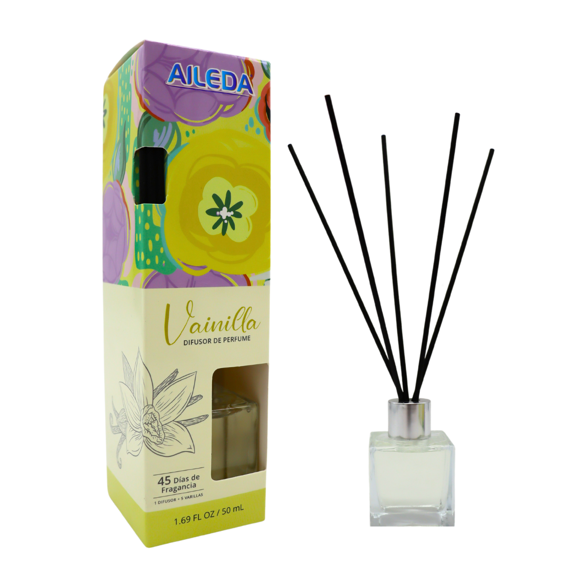 Perfume Difusor Aromatizante De Vainilla