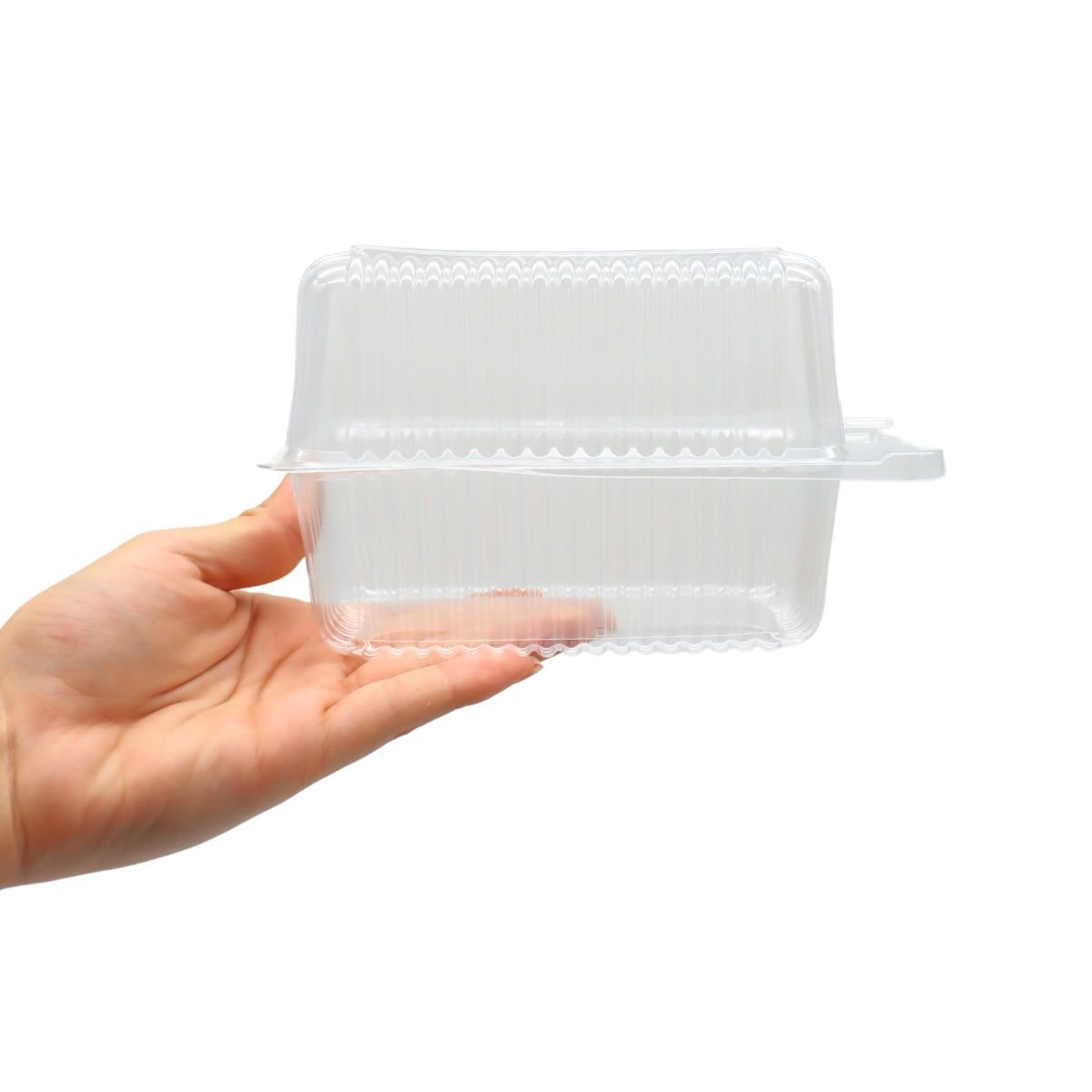 Envase Porta Torta Individual Rectangular