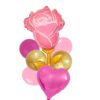 Set de Globos Rosa Rosa Decoración