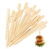 Pincho Banderín De Bambú 9cm 50 unidades
