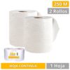 Toalla De Papel Absorbente Alba Hogar 2 x 250mtrs