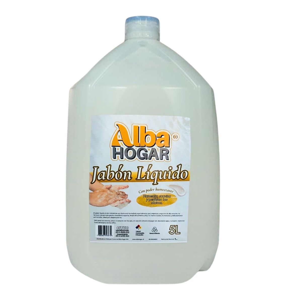 Jabón Líquido Alba Hogar Jabón Para Manos
