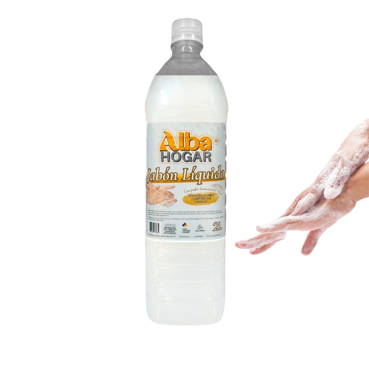 Jabón Líquido 2 Litros Alba Hogar
