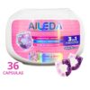 Detergente En Cápsulas Aileda 3en1 Fresias Y Lirios 36 Pods