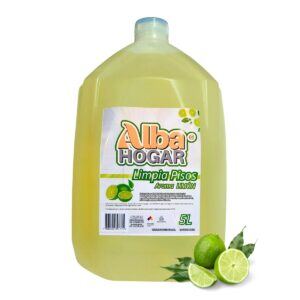 Limpiador de pisos limón 5 litros Alba Hogar