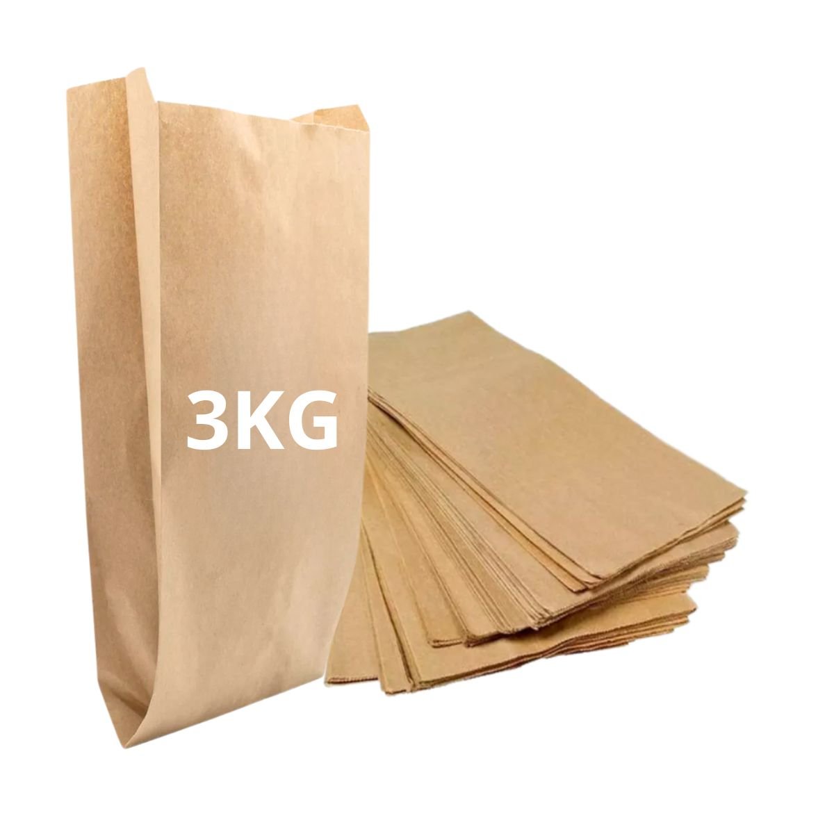 Bolsa de Papel Kraft 3K Modelo