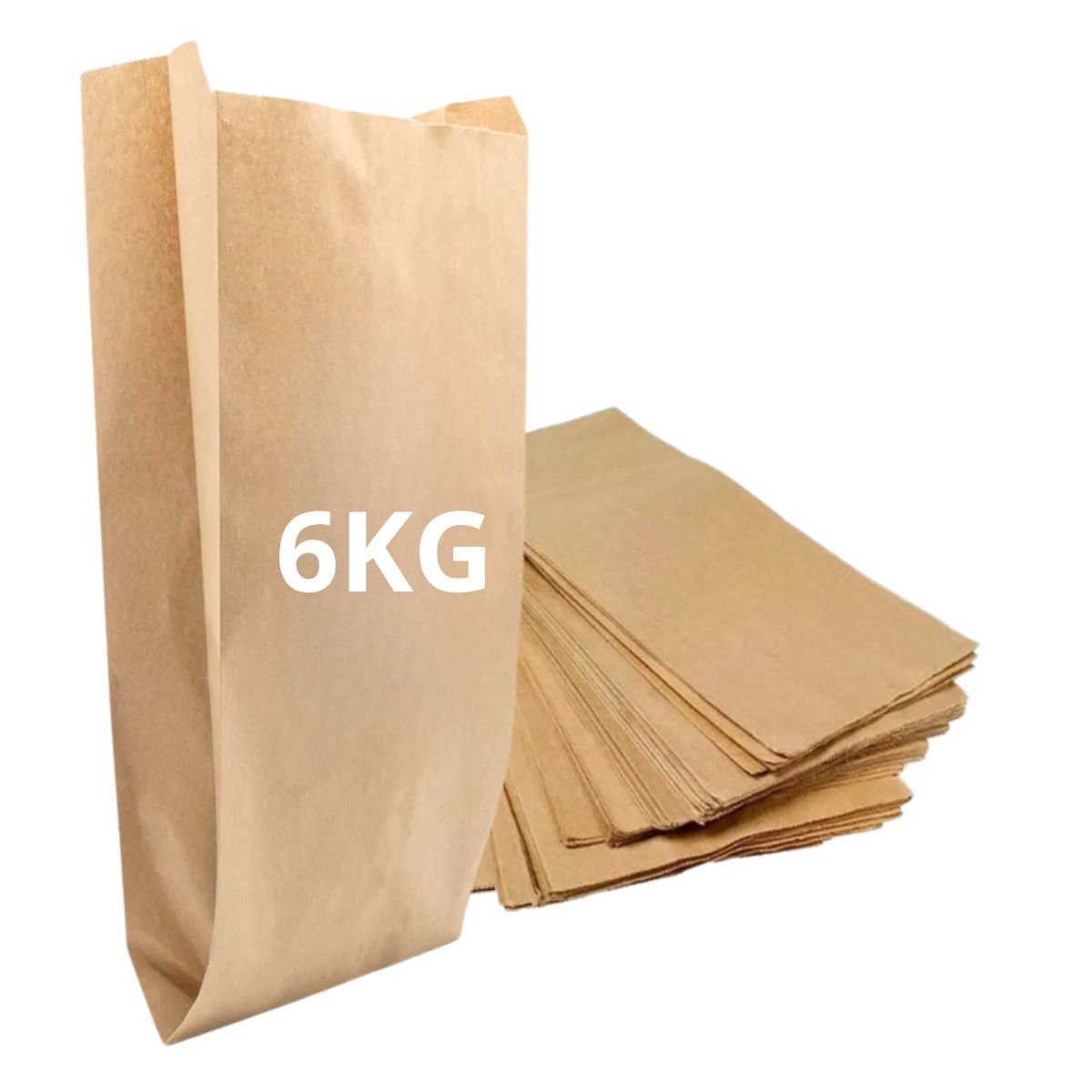 Bolsa de Papel Kraft 6K Saco T600