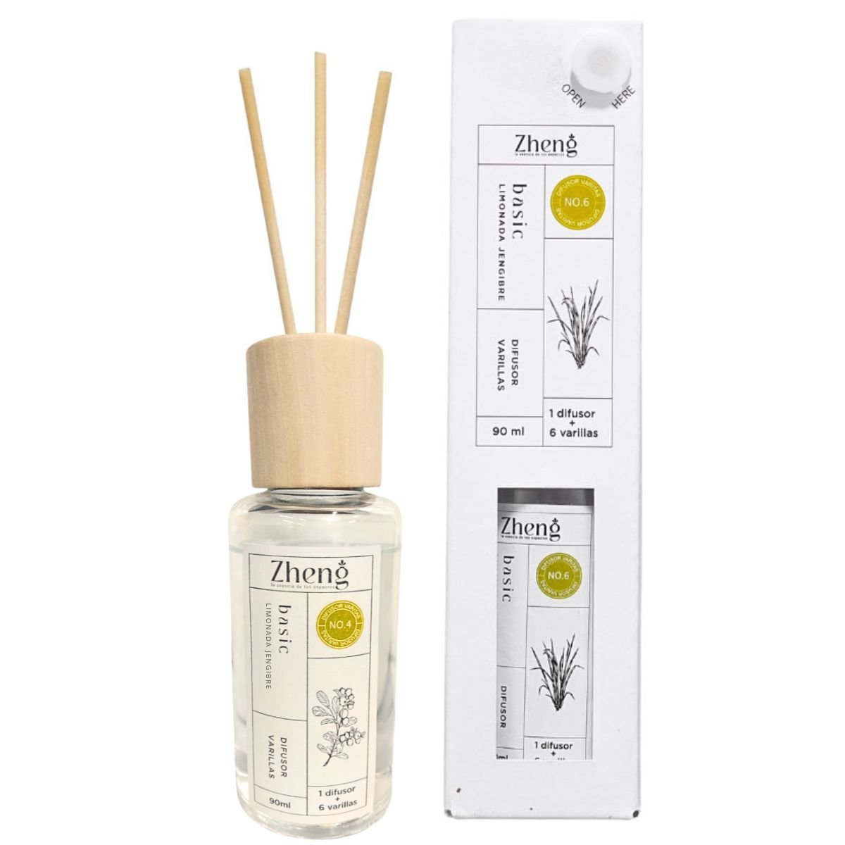 Difusor De Aroma Con Varillas Zheng