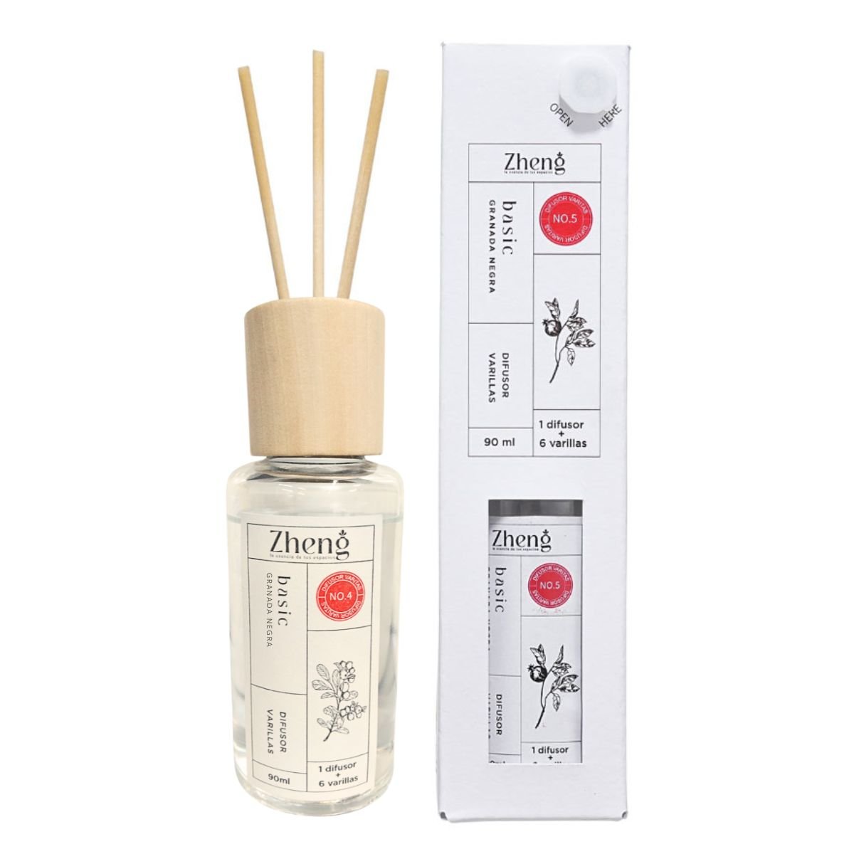 Difusor De Aroma Con Varillas Zheng