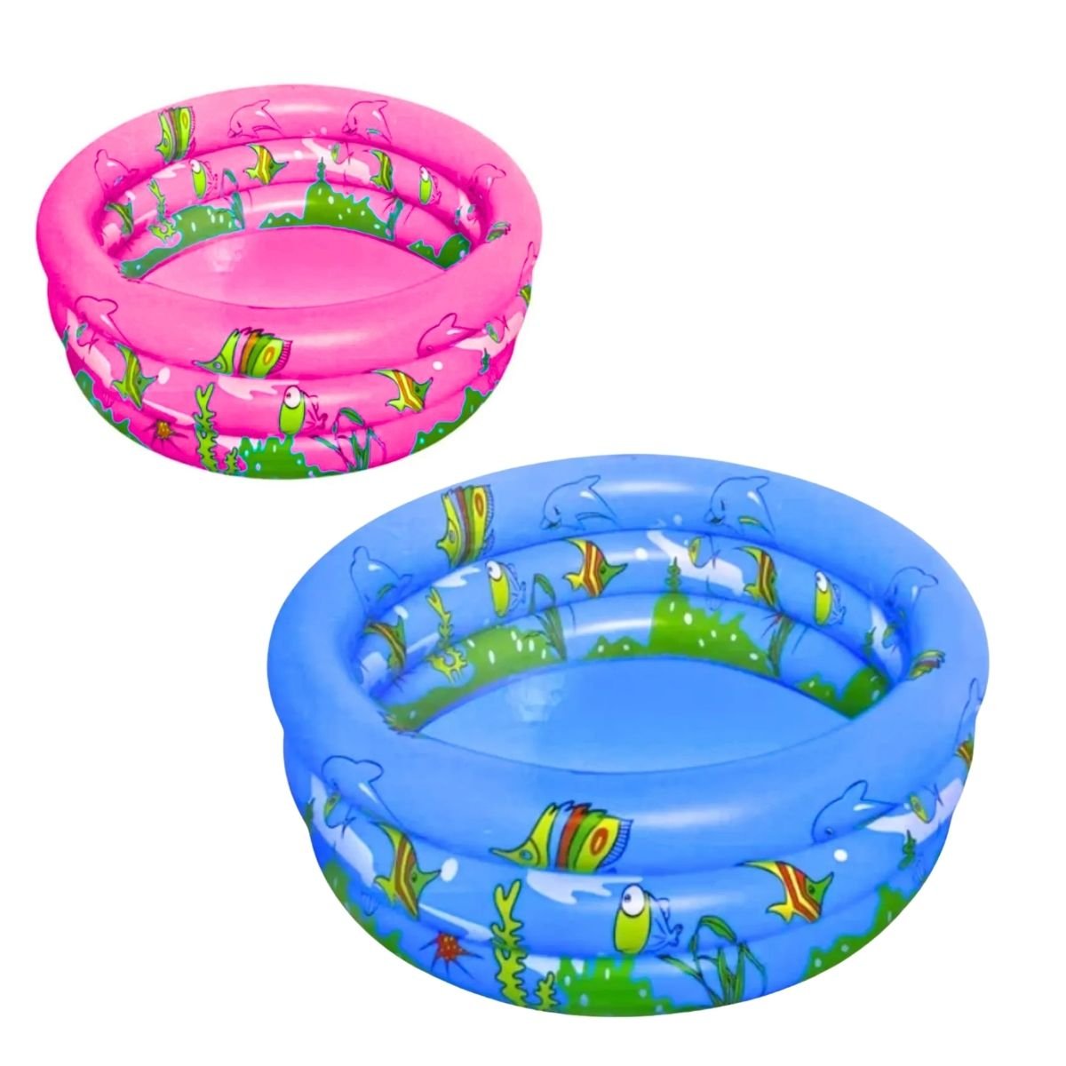 Piscina Inflable 3 Anillos Para Niños 120cm