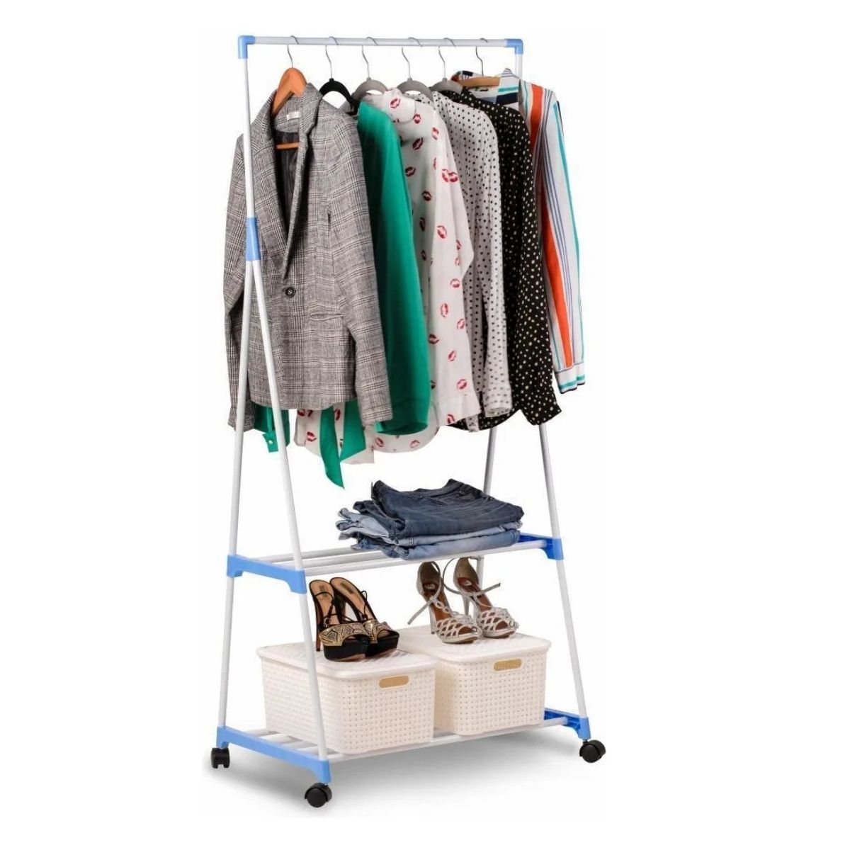 Perchero Colgador de ropa Organizador 152x68x43.9cm