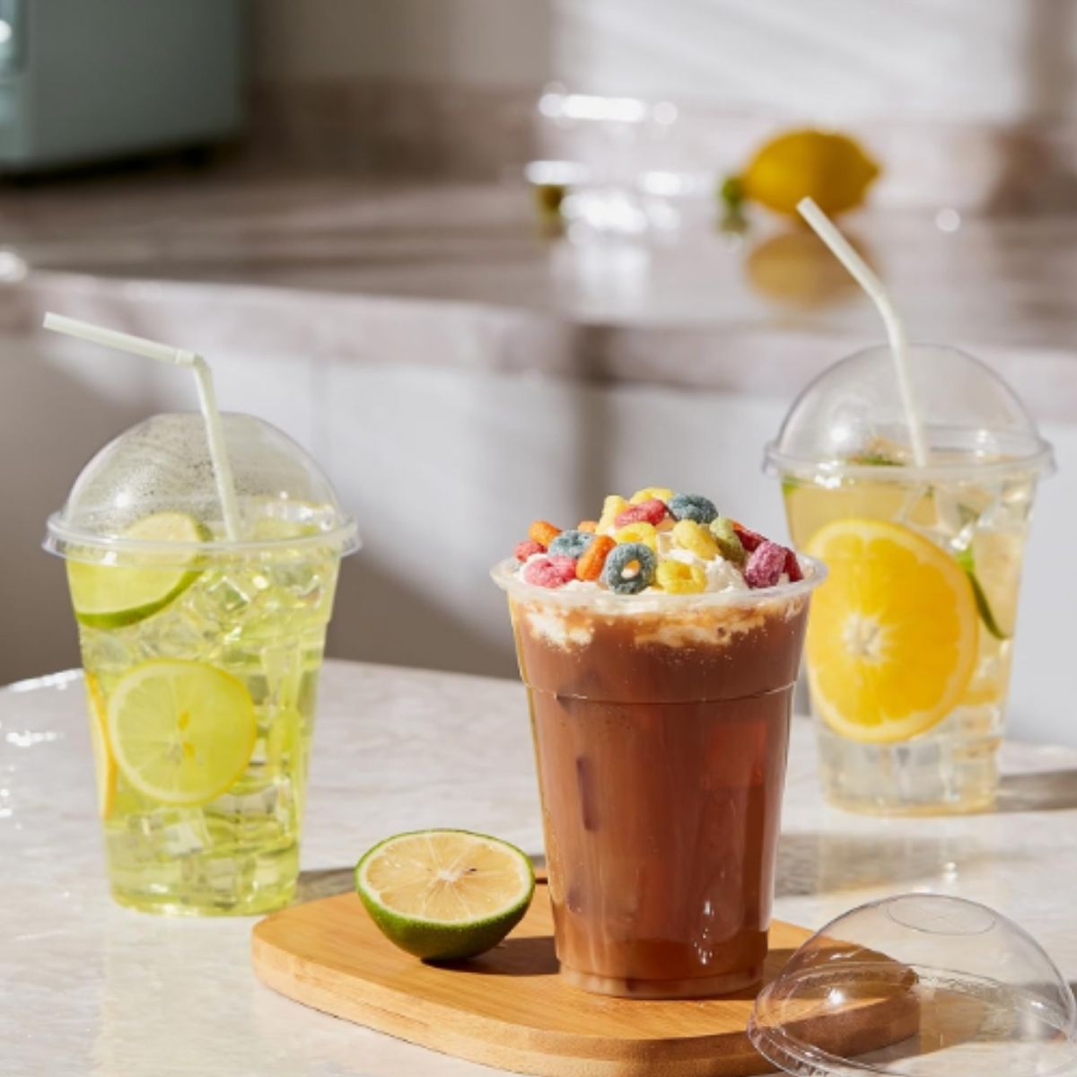 plástico transparente